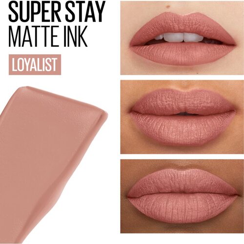 Maybelline Superstay dugotrajni tekući mat ruž 5 ml 05 Loyalist Slike