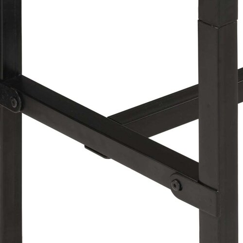 VidaXL Barski stol 150 x 55 x 107 cm od masivnog grubog drva manga Slike