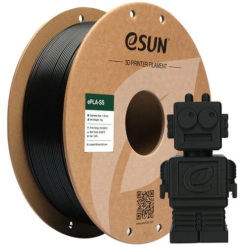 eSUN ePLA-SS CRNA (Black) 1kg 1.75mm PaperRoll (EPLA-SS-P175B1) Cijene