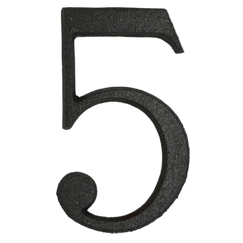Kućni Hišna številka 5 (aluminij, višina: 115 mm) Cene