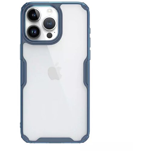 Nillkin torbica nature pro za iphone 15 pro 6.1 plava Slike