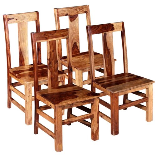 vidaXL Blagovaonske Stolice 4 kom Masivno Sheesham Drvo Cijene