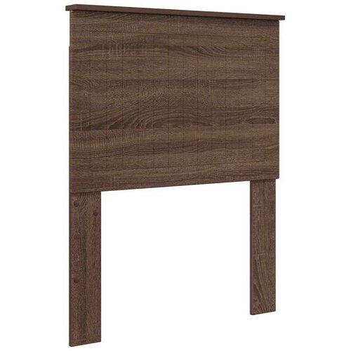  Krevet s od storage Smeđi hrast 75 x 190 cm Konstruirano drvo Slike