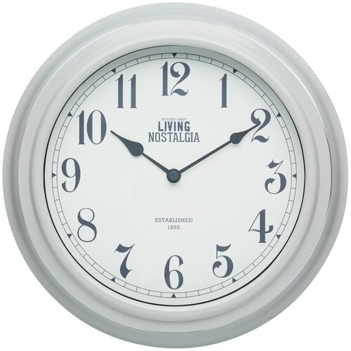 Kitchen Craft stenska ura Living Nostalgija Grey, ⌀ 25,5 cm Cene