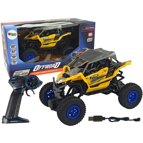  Terenski model s daljinskim upravljanjem 2,4 GHz 1:16 Žuti Slike