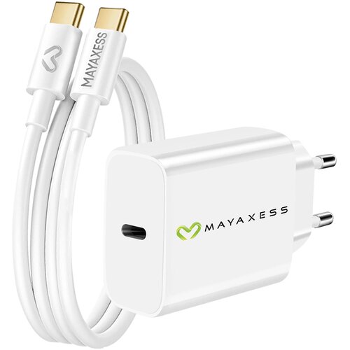 Oem Mayaxess, Omrežni polnilnik za Magic V5 20W + 1m USB-C kabel, Bela, (5000275840) Cene