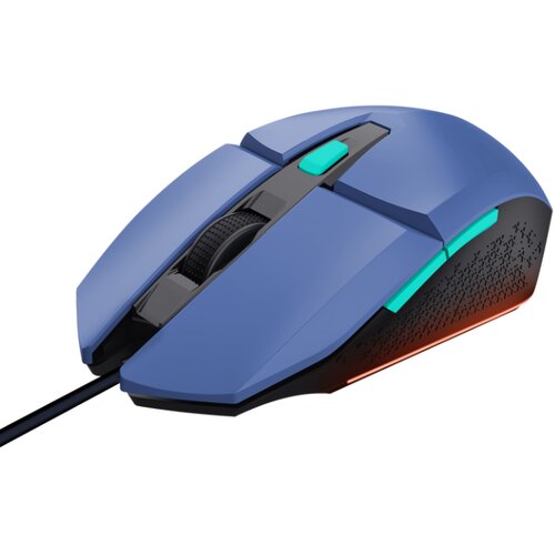 Trust GXT109B Felox gaming mi&amp;scaron;, žičani, plavi Slike