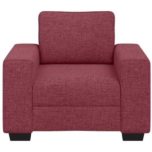 SOFA fotelja vino crvena 100x77x82 cm tkanina - boja crnog vina 1 100 cm Slike