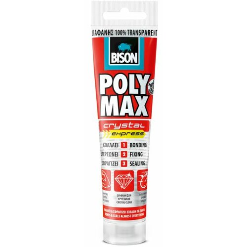 Bison poly Max kristalno čist express tuba 115g Cene
