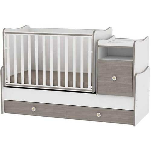 Lorelli Drveni Krevetac Trend Plus White/Coffee Cene