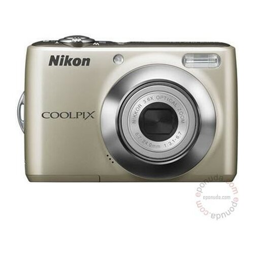 Nikon CoolPix L21 Silver digitalni fotoaparat Slike