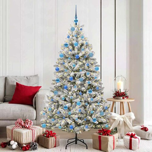  Umjetno božićno drvce 180 cm 300 LED lampica Topla bijela Cene
