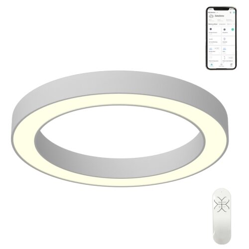  Immax NEO 07212L - LED prigu&amp;scaron;iva svetiljka PASTEL LED/53W/230V bela Tuya + daljinski upravljač Slike