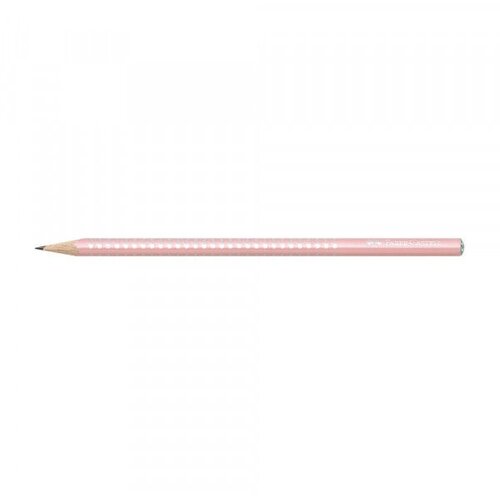 Faber-Castell grafitna olovka faber castel grip hb sparkle 118201 pearl rose Slike