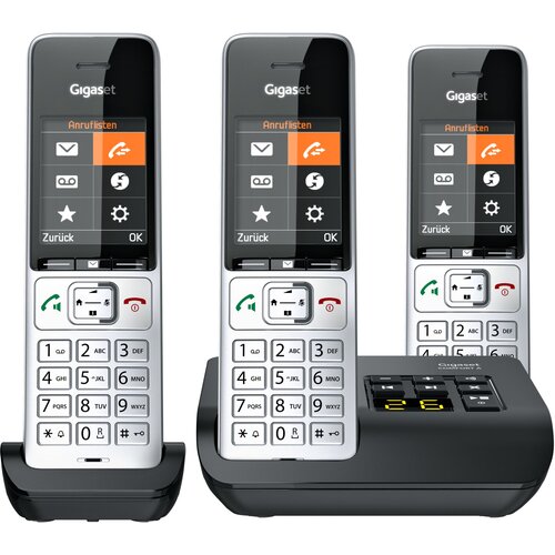 Gigaset COMFORT 500A trio srebrno crni Cijene