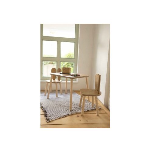 Hanah home hannah home dečiji set sto i dve stolice bunny Slike