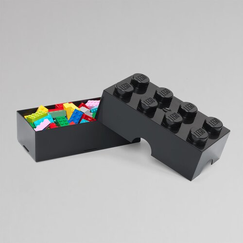 Lego kutija za odlaganje ili užinu, mala (8): crna Cene