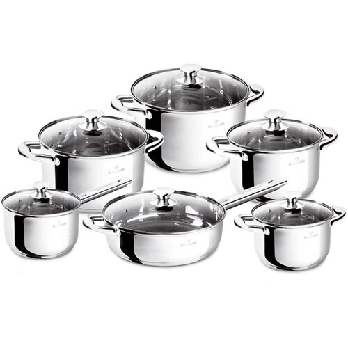 Berlinger Haus Blaumann Gourmet 12v1 set inox posod Cene