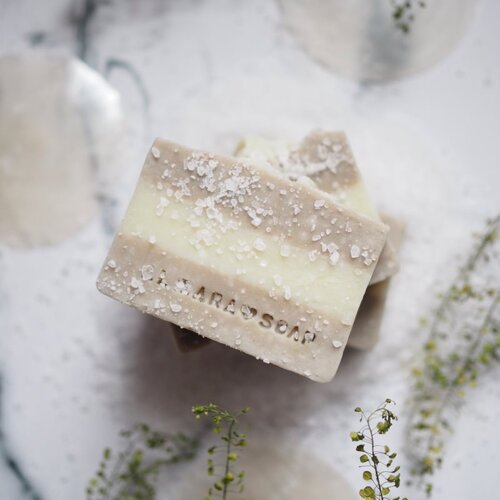 Almara Soap Natural Dead Sea naravno trdo milo za problematično kožo 90 g Slike