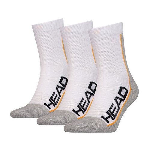 Head Mu&amp;scaron;ke sportske čarape 791010001, 3 komada, Bele Slike