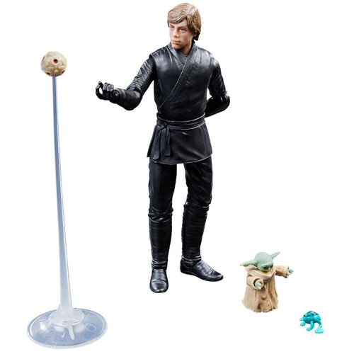 Hasbro Star Wars The Book of Boba Fett Luke Skywalker & Grogu figure 15cm Cene