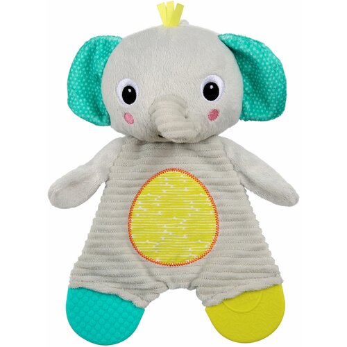 Kids II 12347 bright starts glodalica - snuggle & teethe - elephant 0m+ ( SKU12347 ) Cene