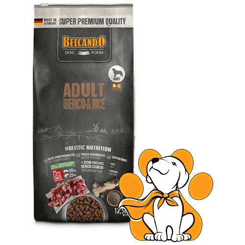 Belcando Adult Iberico & Rice 12,5kg, Premium Granule od Crne Svinje i Pirinča Cene