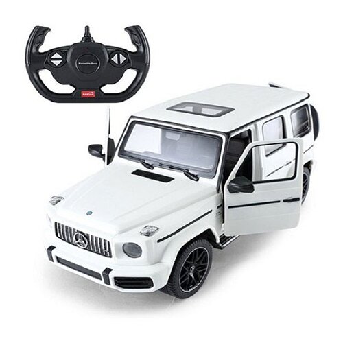 Rastar Automobil za dječake Mercedes-Benz G63 bijela boja Slike