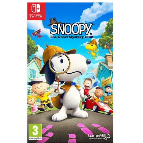Gamemill Entertainment Switch Snoopy: The Great Mystery Club Cene