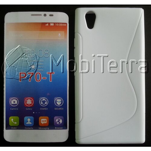  Gumijasti / gel etui S-Line za Lenovo P70 - beli Cene