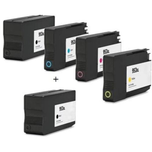  Kartuša HP 953XL komplet Kompatibilnih SUPER CENA 2x črna XL, 1x cyan XL, magenta XL, rumena XL Cene