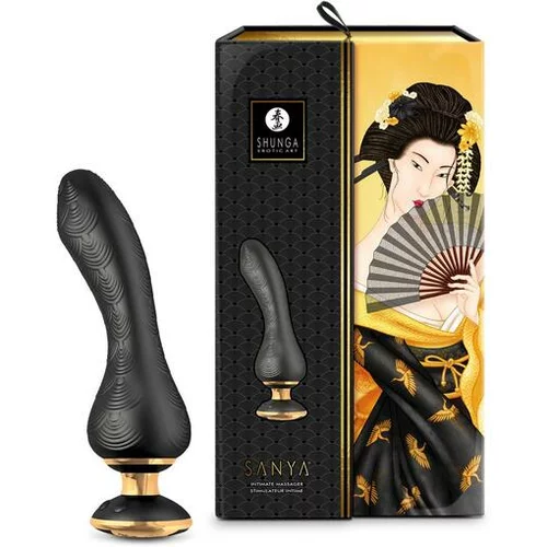 Shunga Sex Toys Vibrator Sanya Black
