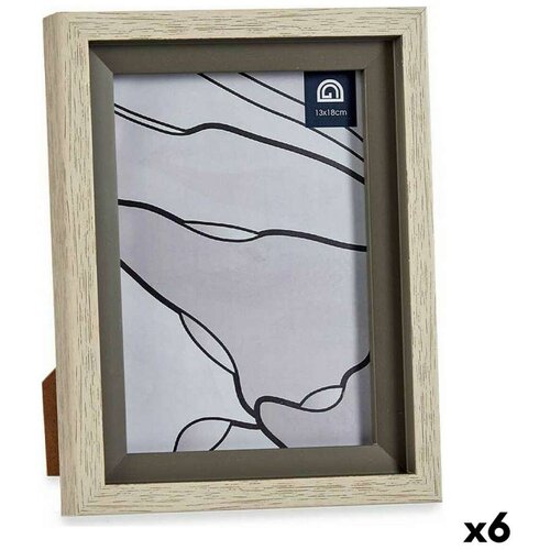  Okvir za sliku 17 x 2 x 21 8 cm Kristal Siva Bež Plastika (6 kom.) Cijene