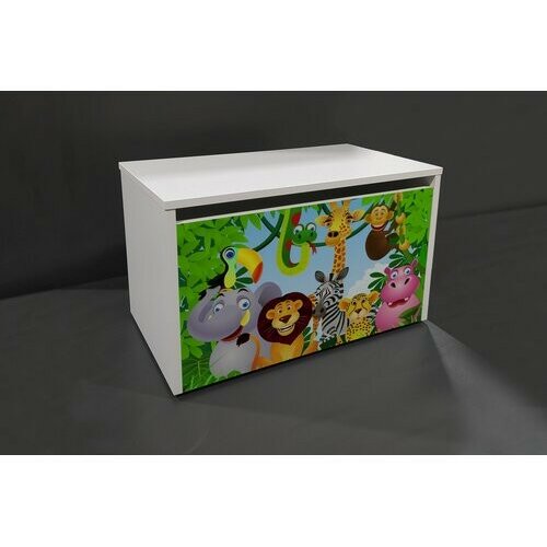 Drvena kutija za igračke madagascar Slike