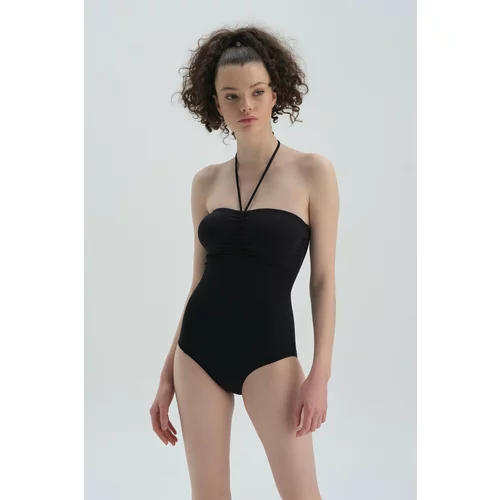 Dagi Swimsuit - Black - Plain