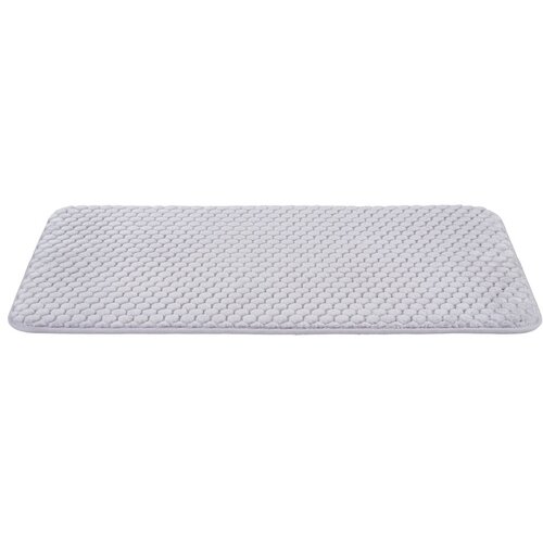 Wenko bela kopalniška preproga iz spominske pene 50x80 cm tundra – wenko Cene