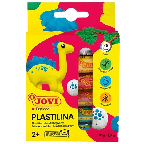  Plastelin JOVI - 6 kom (Plastelin set JOVI)