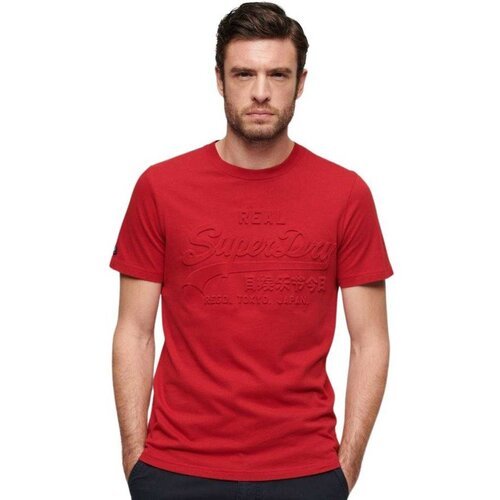 Superdry crvena muška majica  SDM1011908A-5OV Cene