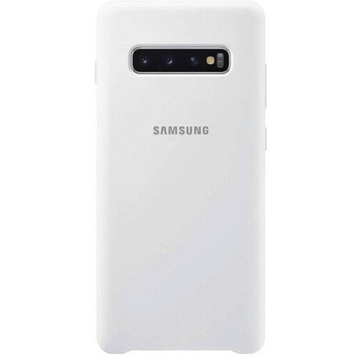 Samsung original silikonski ovitek ef-pg975twe za galaxy s10 plus g975 - bel Slike