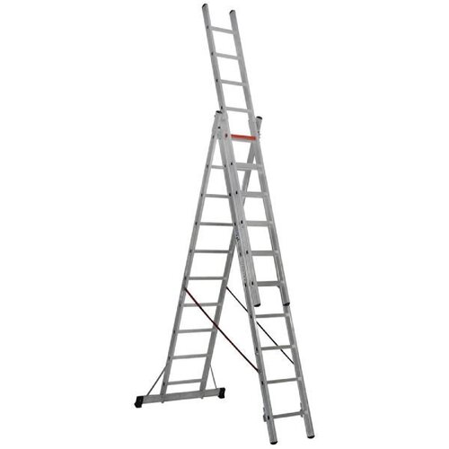 MERDEVINE cagsan merdevine aluminijumske trodelne 3x10 pro Cene