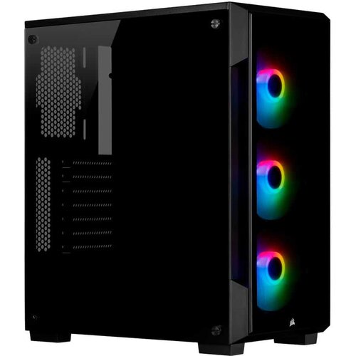 Corsair iCUE 220T RGB Tempered Glass Mid-Tower Smart Case — Black Cijene