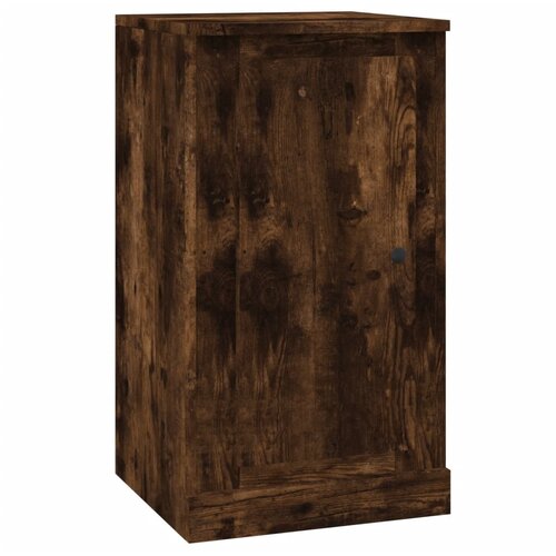 Maison Chic Komoda - Predalnik dimljen hrast 37,5x35,5x67,5 cm inženirski les, (21718346) Slike