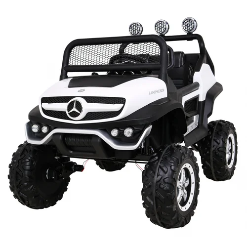  Električni quad bicikl Mercedes BENZ UNIMOG - bijeli