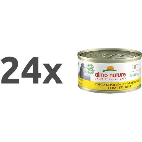 Almo Nature HFC Natural konzerva &amp;ndash; pi&amp;scaron;čančja bedra &amp;ndash; 70 g 24 x 70 g Slike