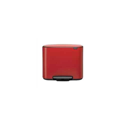 Brabantia Kanta za smeće Bo Pedal Bin, 3 x 11 L, crvena Cijene