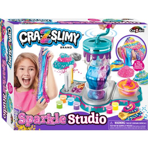 CRAZART slime set Glitter Sparkle Studio Slike