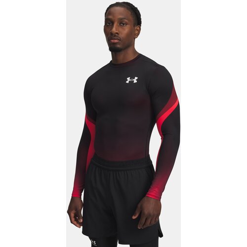 Under Armour Men's T-shirt UA Heatgear Sub Crew LS-RED - Men's Cene