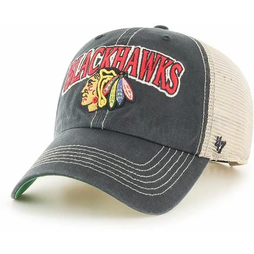 47 Brand Kapa sa šiltom NHL Chicago Blackhawks s aplikacijom H-TSCLA04LAP-VB