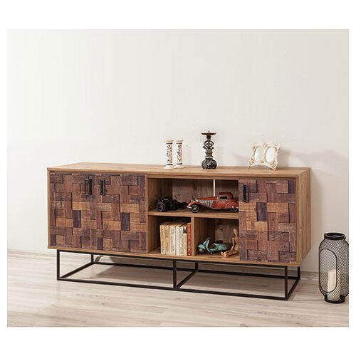 Antalya Komoda Quantum Medula 180x80x40cm Bež-Crna Cijene