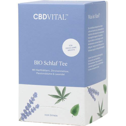 CBD VITAL Bio čaj za spanje - 20 čajnih vrečk Cene